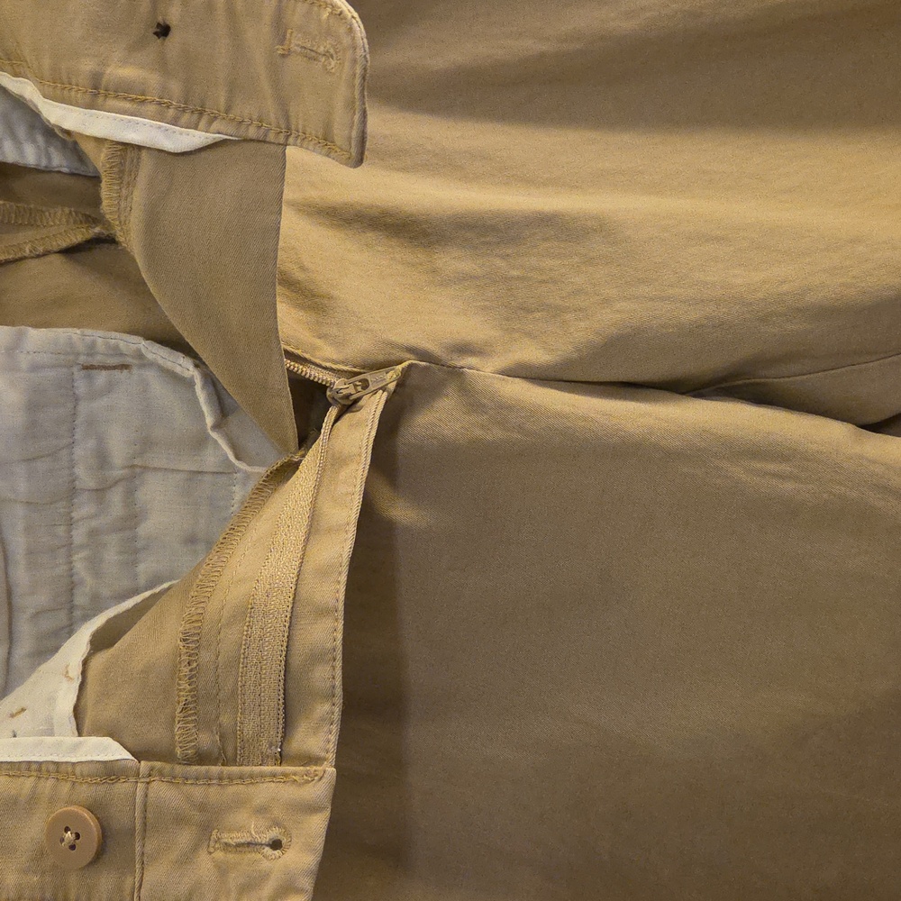 Talbots Womens Straight Leg Chino (Petite) - Picture 3 of 7